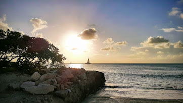 Sonnenuntergang Karibik